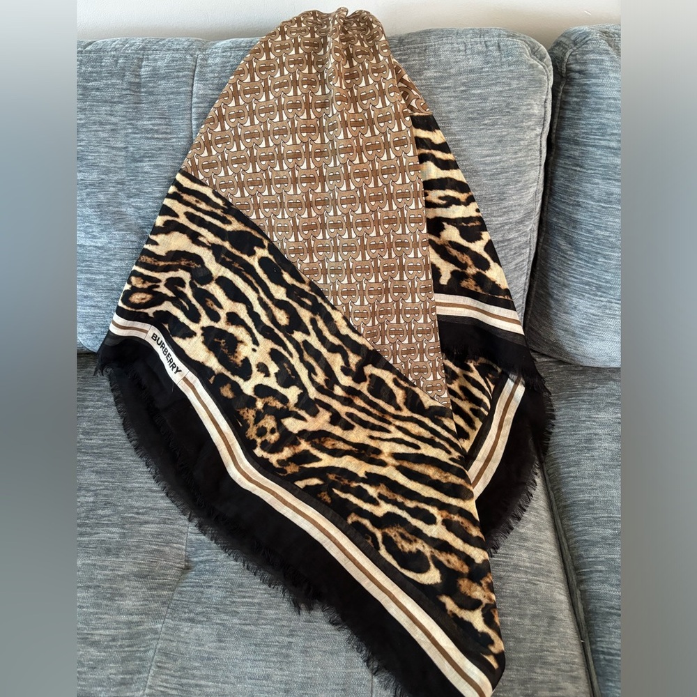 Burberry large Square Scarf